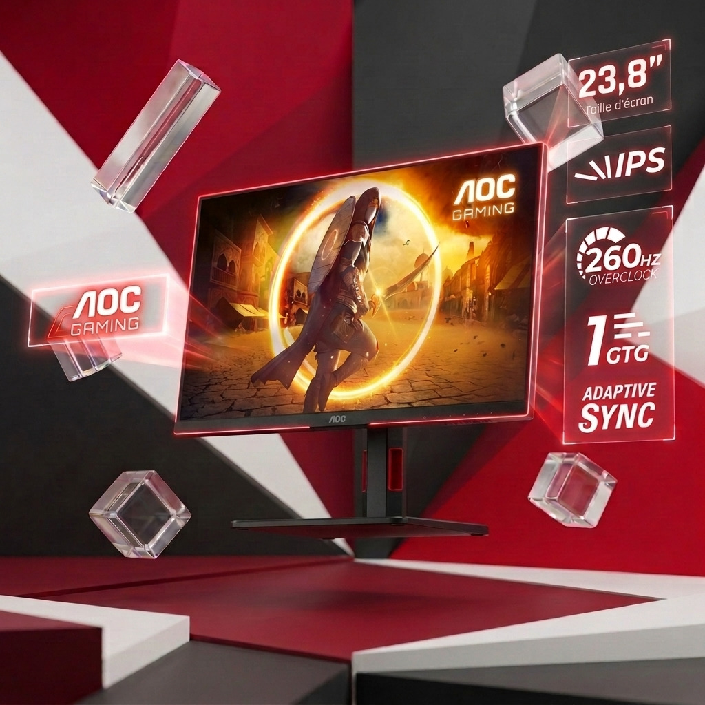 AOC – 24G4ZR – NOIR 260 HZ