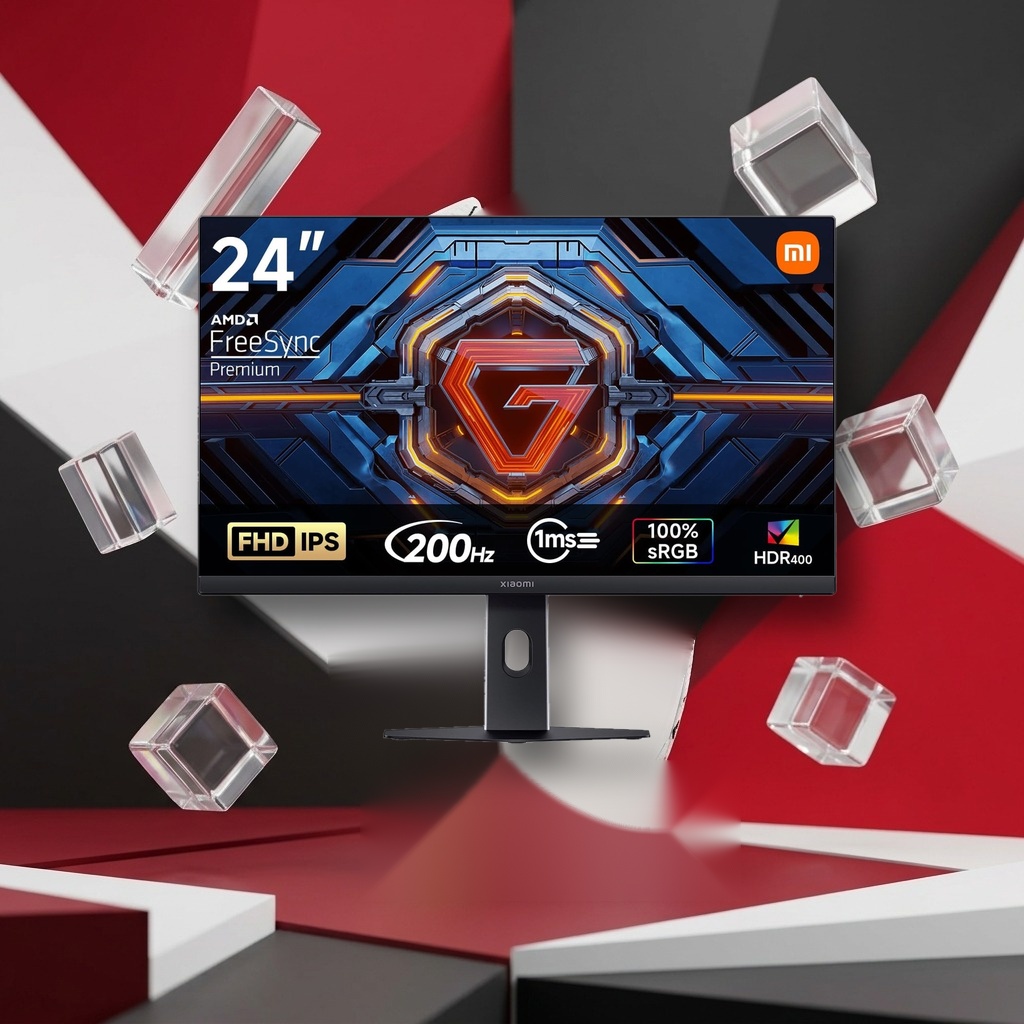 Xiaomi Gaming Monitor G24i 2026, 23,8″ Full HD, Fast IPS, 200 Hz, 1 ms GtG